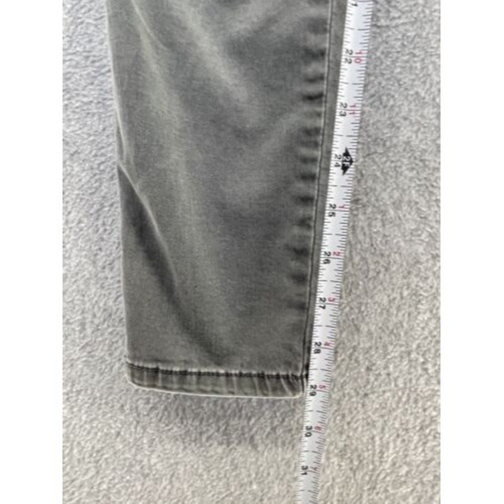 Club Monaco Women's Gray Denim Jeans Size 10 Cotton Blend Slim - Picture 8 of 12